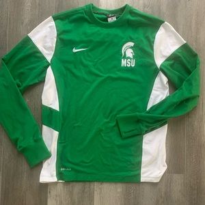 Nike Michigan state university pullover